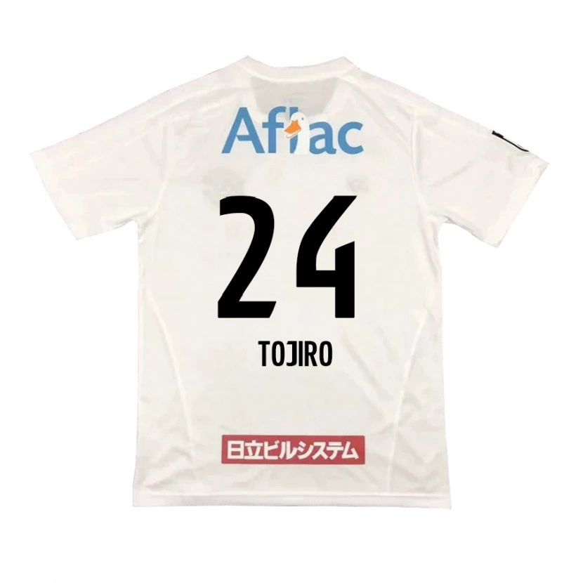 Danxen Homme Maillot Tojiro Kubo #24 Noir Jaune Tenues Extérieur 2025/26 T-Shirt