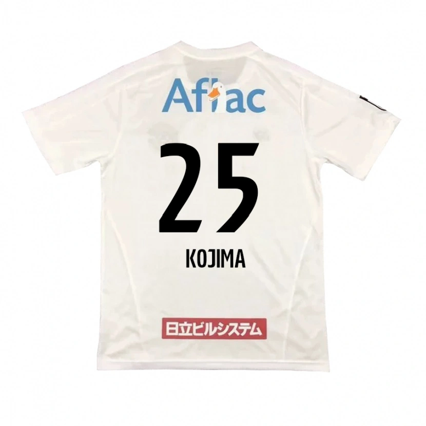 Danxen Homme Maillot Ryosuke Kojima #25 Noir Jaune Tenues Extérieur 2025/26 T-Shirt