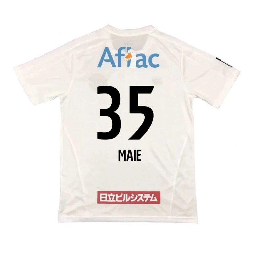 Danxen Homme Maillot Hidetaka Maie #35 Noir Jaune Tenues Extérieur 2025/26 T-Shirt