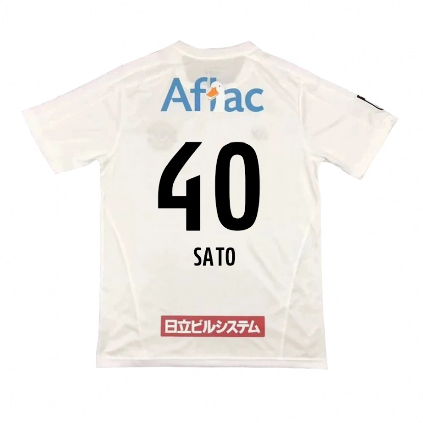 Danxen Homme Maillot Raku Sato #40 Noir Jaune Tenues Extérieur 2025/26 T-Shirt