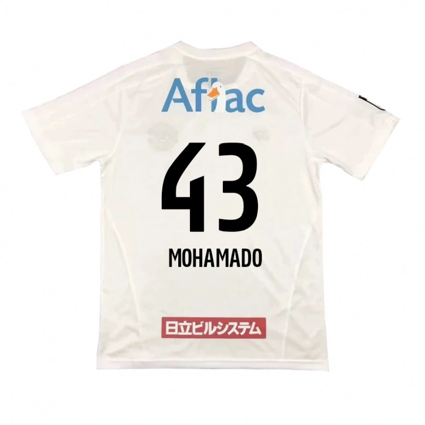 Danxen Homme Maillot Faruzansana Mohamado #43 Noir Jaune Tenues Extérieur 2025/26 T-Shirt