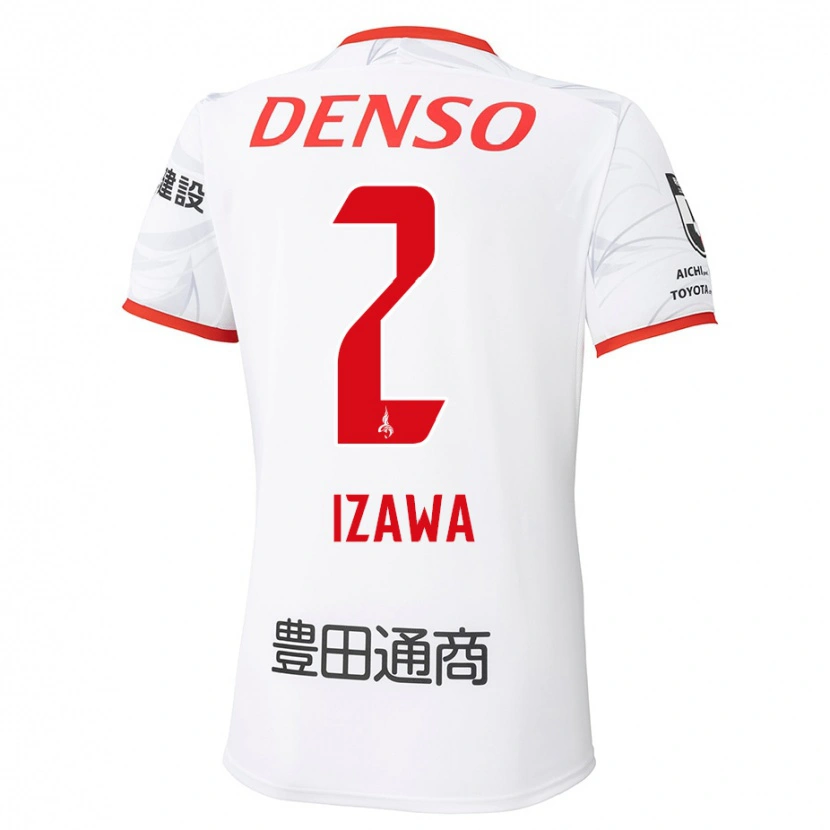 Danxen Homme Maillot Shuto Izawa #2 Rouge Jaune Tenues Extérieur 2025/26 T-Shirt