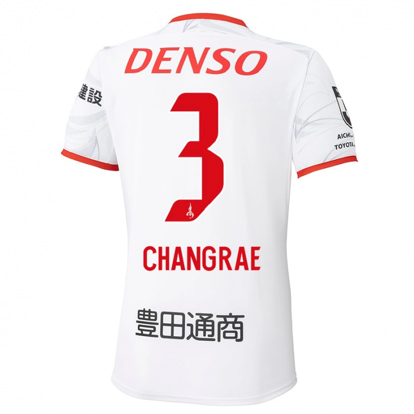 Danxen Homme Maillot Chang-Rae Ha #3 Rouge Jaune Tenues Extérieur 2025/26 T-Shirt