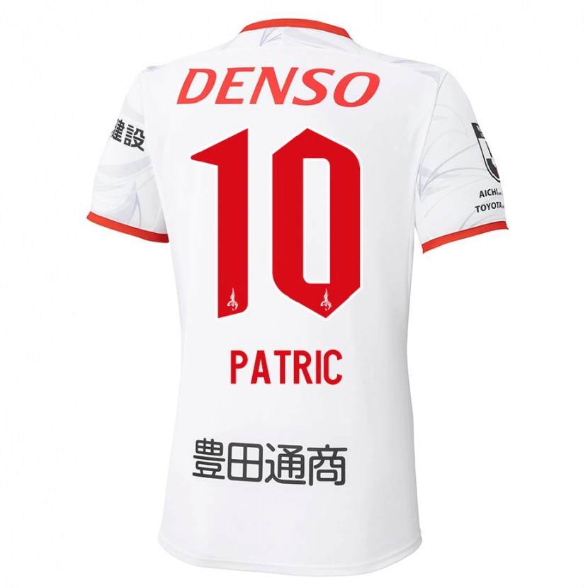 Danxen Homme Maillot Patric #10 Rouge Jaune Tenues Extérieur 2025/26 T-Shirt