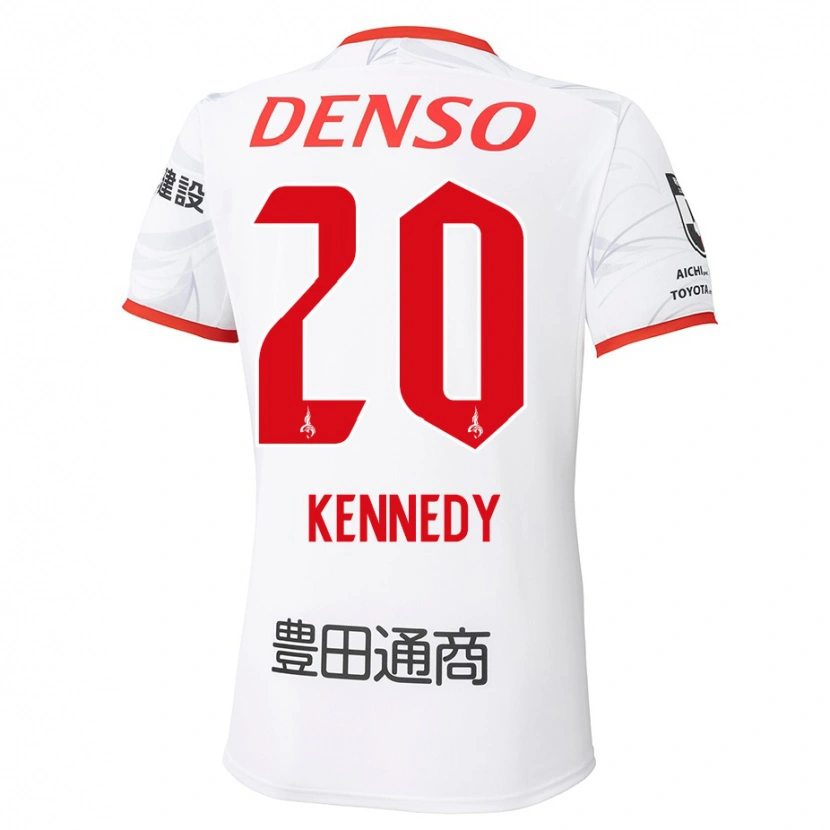 Danxen Homme Maillot Kennedy Egbus Mikuni #20 Rouge Jaune Tenues Extérieur 2025/26 T-Shirt