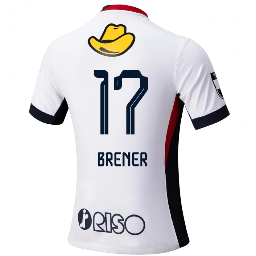 Danxen Homme Maillot Talles Brener #17 Blanc Noir Tenues Extérieur 2025/26 T-Shirt