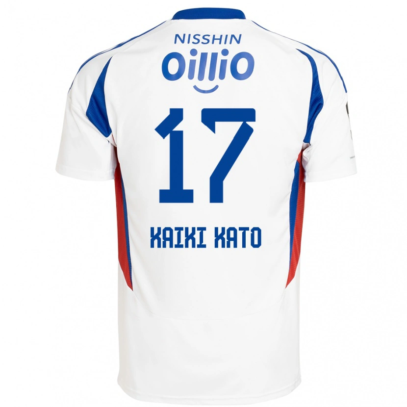 Danxen Homme Maillot Kaiki Kato #17 Bleu Royal Blanc Tenues Extérieur 2025/26 T-Shirt