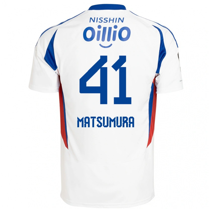 Danxen Homme Maillot Kosuke Matsumura #41 Bleu Royal Blanc Tenues Extérieur 2025/26 T-Shirt