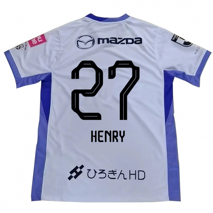 Danxen Homme Maillot Osamu Henry Iyoha #27 Violet Orange Tenues Extérieur 2025/26 T-Shirt