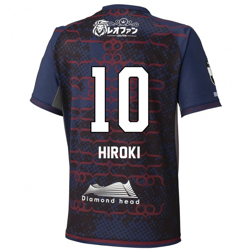 Danxen Homme Maillot Hiroki Miyazawa #10 Rouge Noir Tenues Extérieur 2025/26 T-Shirt