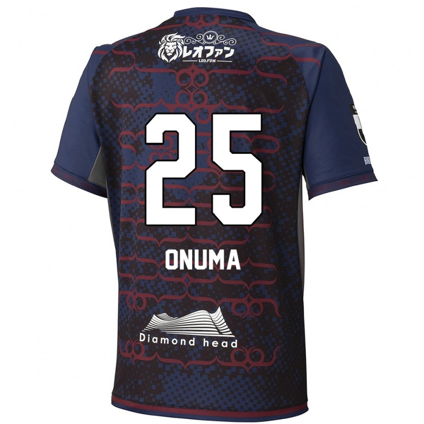 Danxen Homme Maillot Akito Onuma #25 Rouge Noir Tenues Extérieur 2025/26 T-Shirt