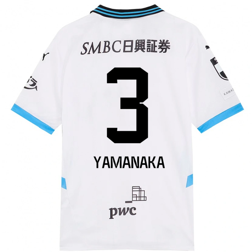 Danxen Homme Maillot Daiki Yamanaka #3 Bleu Ciel Noir Tenues Extérieur 2025/26 T-Shirt