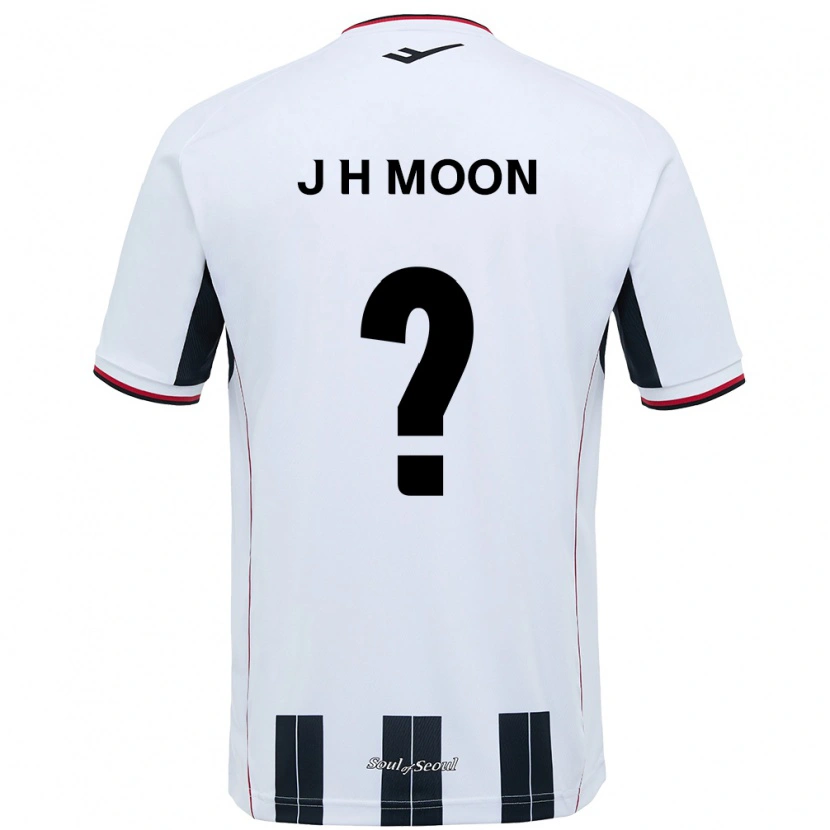 Danxen Homme Maillot Ji-Hwan Moon #0 Noir Rouge Tenues Extérieur 2025/26 T-Shirt