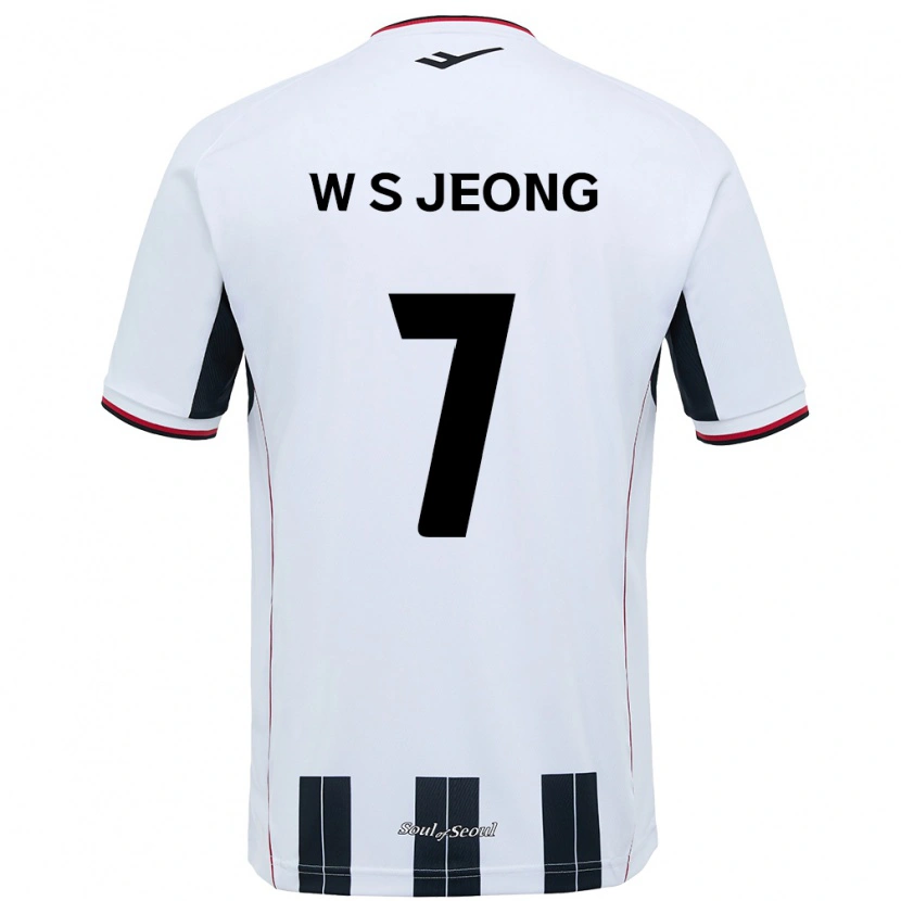 Danxen Homme Maillot Seung-Won Jeong #7 Noir Rouge Tenues Extérieur 2025/26 T-Shirt