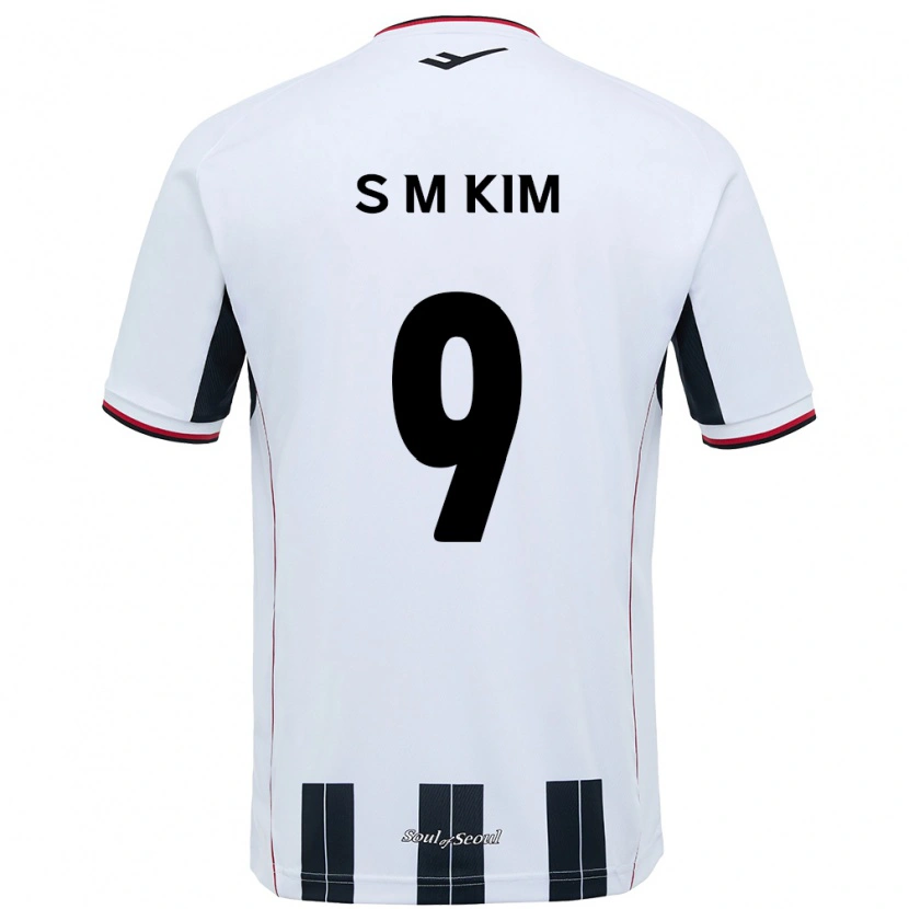 Danxen Homme Maillot Min-Sung Kim #9 Noir Rouge Tenues Extérieur 2025/26 T-Shirt