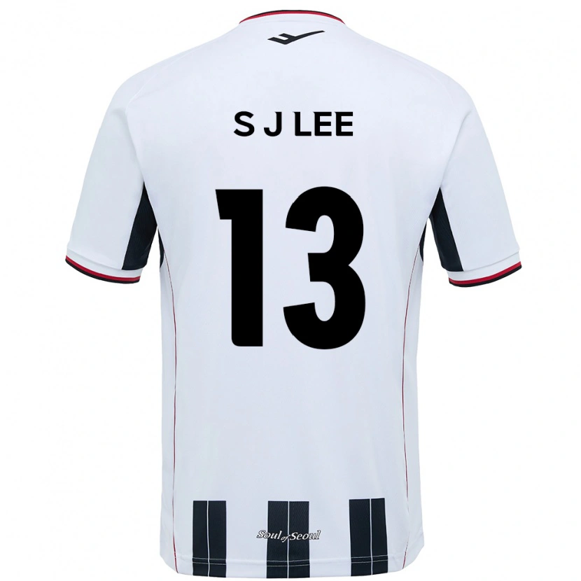 Danxen Homme Maillot Seo-Jun Lee #13 Noir Rouge Tenues Extérieur 2025/26 T-Shirt