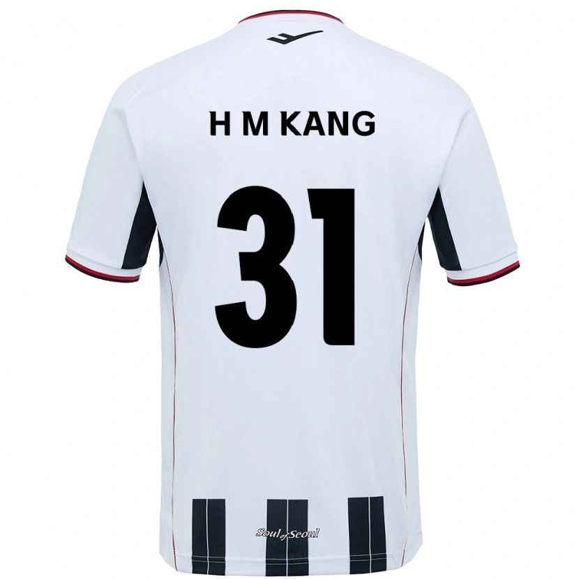 Danxen Homme Maillot Hyeon-Mu Kang #31 Noir Rouge Tenues Extérieur 2025/26 T-Shirt