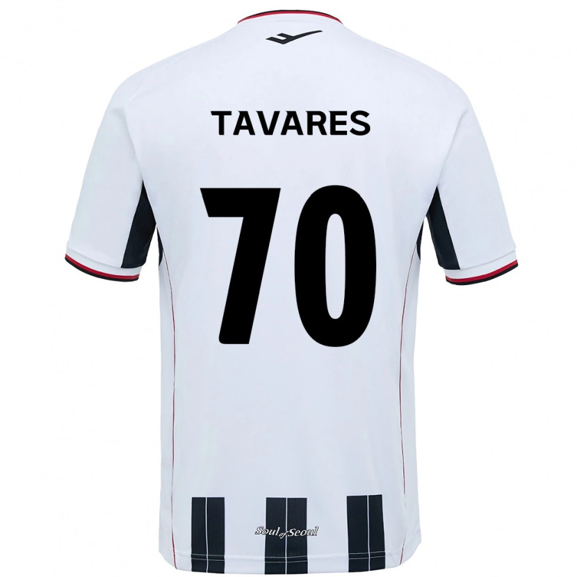 Danxen Homme Maillot Ronaldo Tavares #70 Noir Rouge Tenues Extérieur 2025/26 T-Shirt
