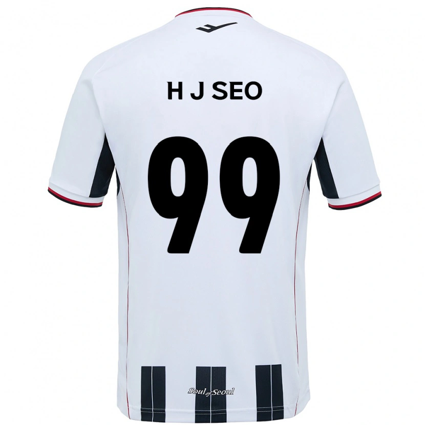 Danxen Homme Maillot Ju-Hwan Seo #99 Noir Rouge Tenues Extérieur 2025/26 T-Shirt