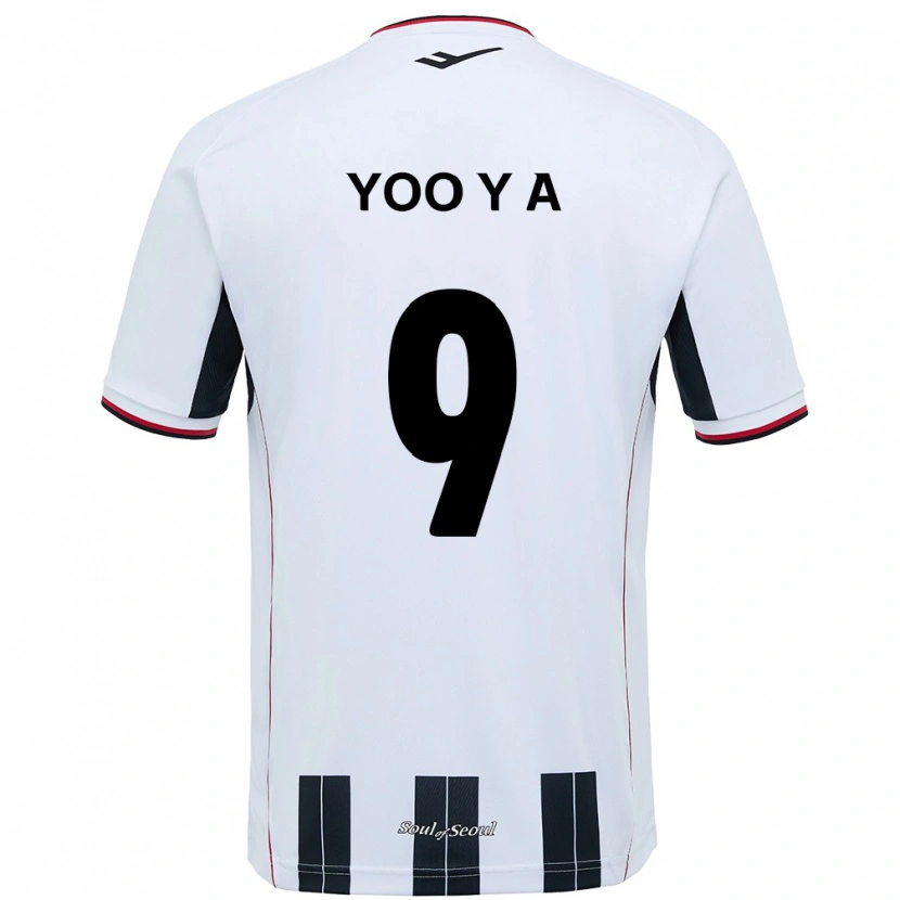 Danxen Homme Maillot Yoo Young-A #9 Noir Rouge Tenues Extérieur 2025/26 T-Shirt