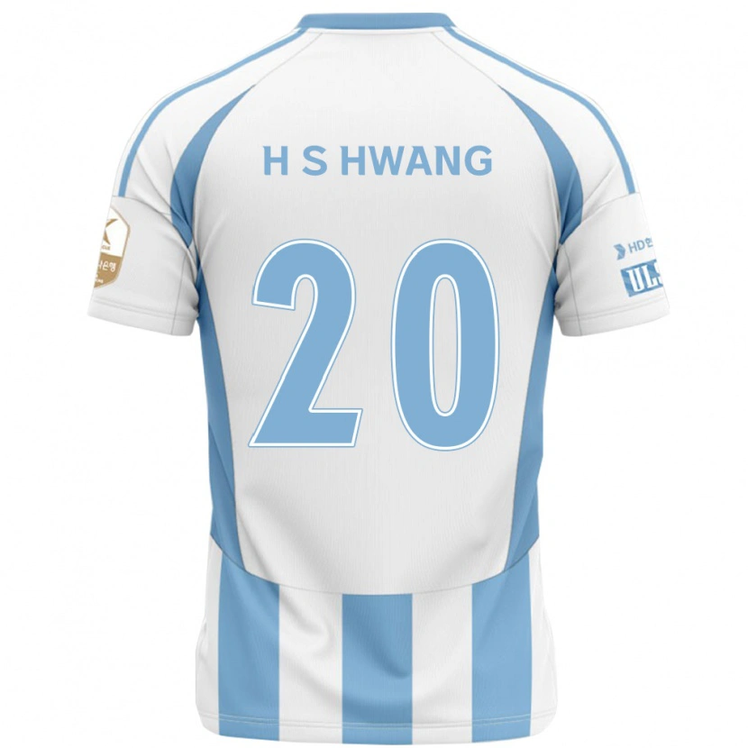 Danxen Homme Maillot Seok-Ho Hwang #20 Bleu Royal Jaune Tenues Extérieur 2025/26 T-Shirt