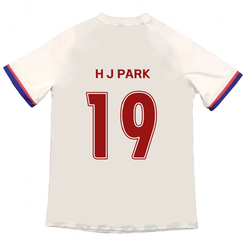 Danxen Homme Maillot Jun-Hui Park #19 Bleu Royal Rouge Tenues Extérieur 2025/26 T-Shirt