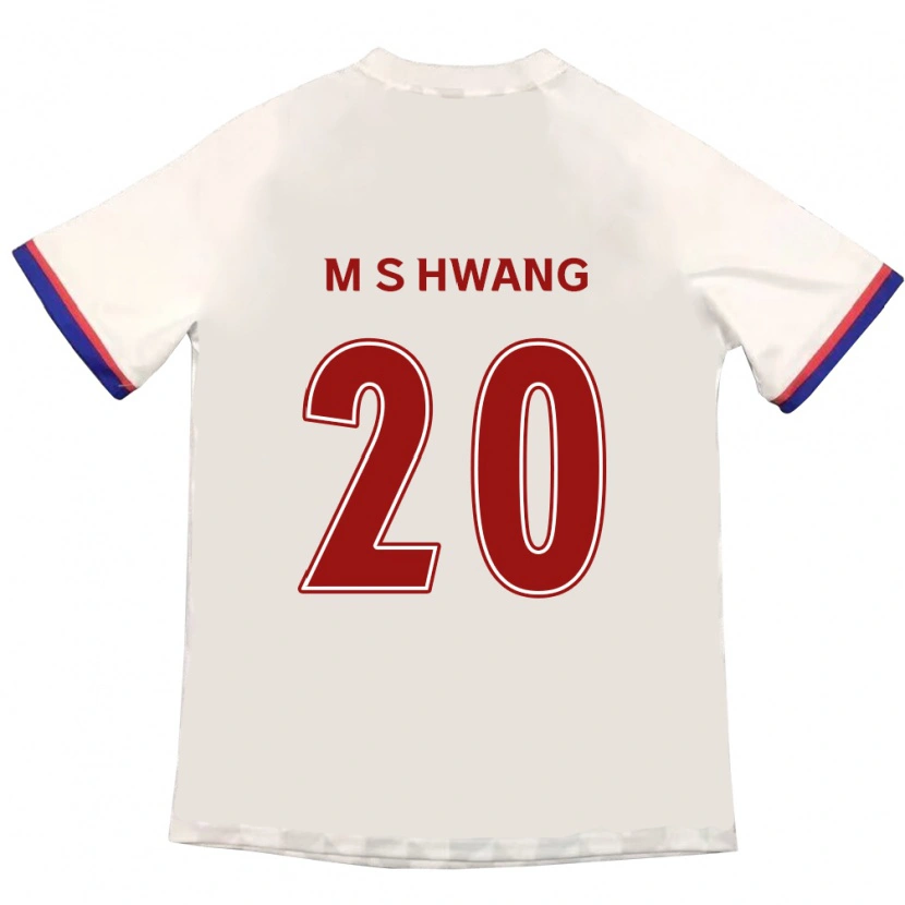 Danxen Homme Maillot Soon-Min Hwang #20 Bleu Royal Rouge Tenues Extérieur 2025/26 T-Shirt