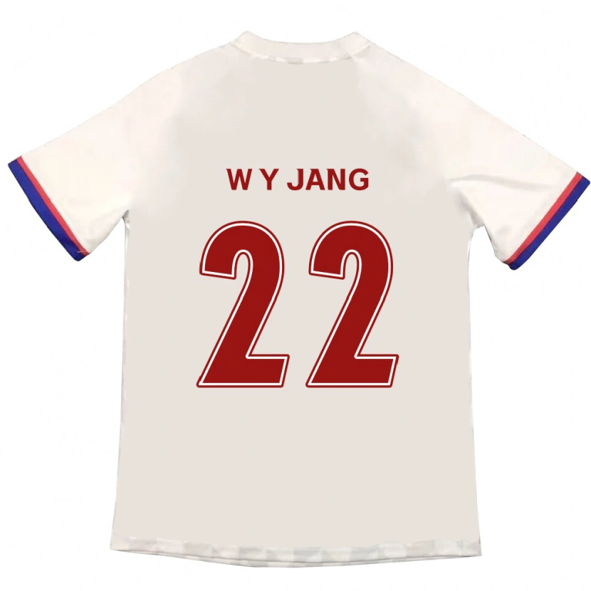 Danxen Homme Maillot Young-Woo Jang #22 Bleu Royal Rouge Tenues Extérieur 2025/26 T-Shirt