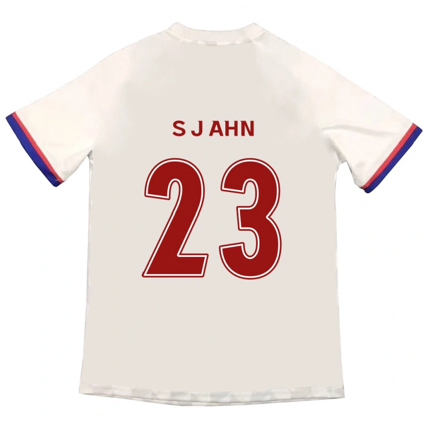Danxen Homme Maillot Jun-Su Ahn #23 Bleu Royal Rouge Tenues Extérieur 2025/26 T-Shirt