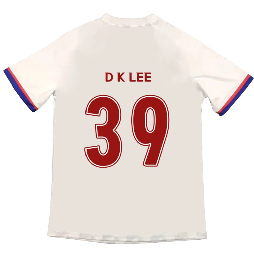 Danxen Homme Maillot Dae-Kwang Lee #39 Bleu Royal Rouge Tenues Extérieur 2025/26 T-Shirt