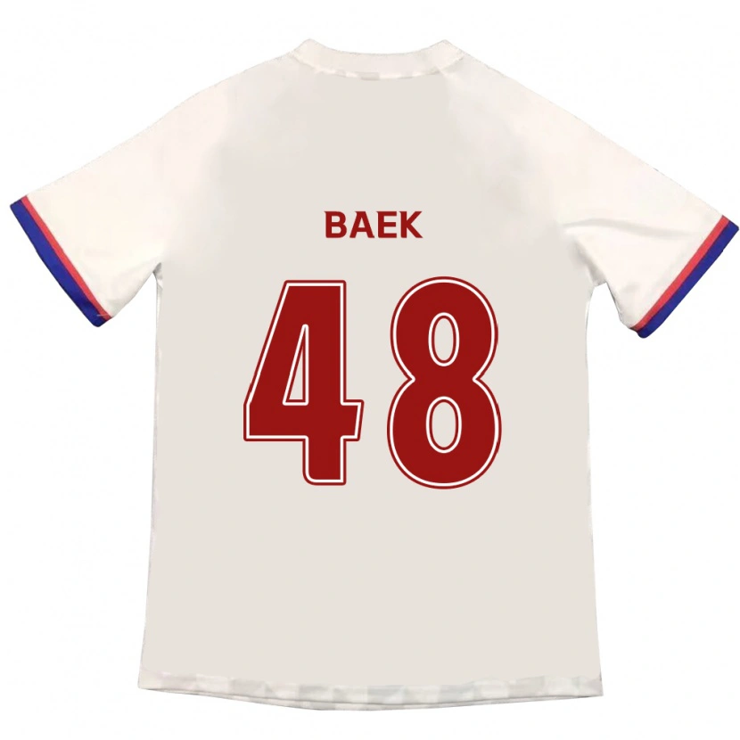 Danxen Homme Maillot Kyeong Baek #48 Bleu Royal Rouge Tenues Extérieur 2025/26 T-Shirt