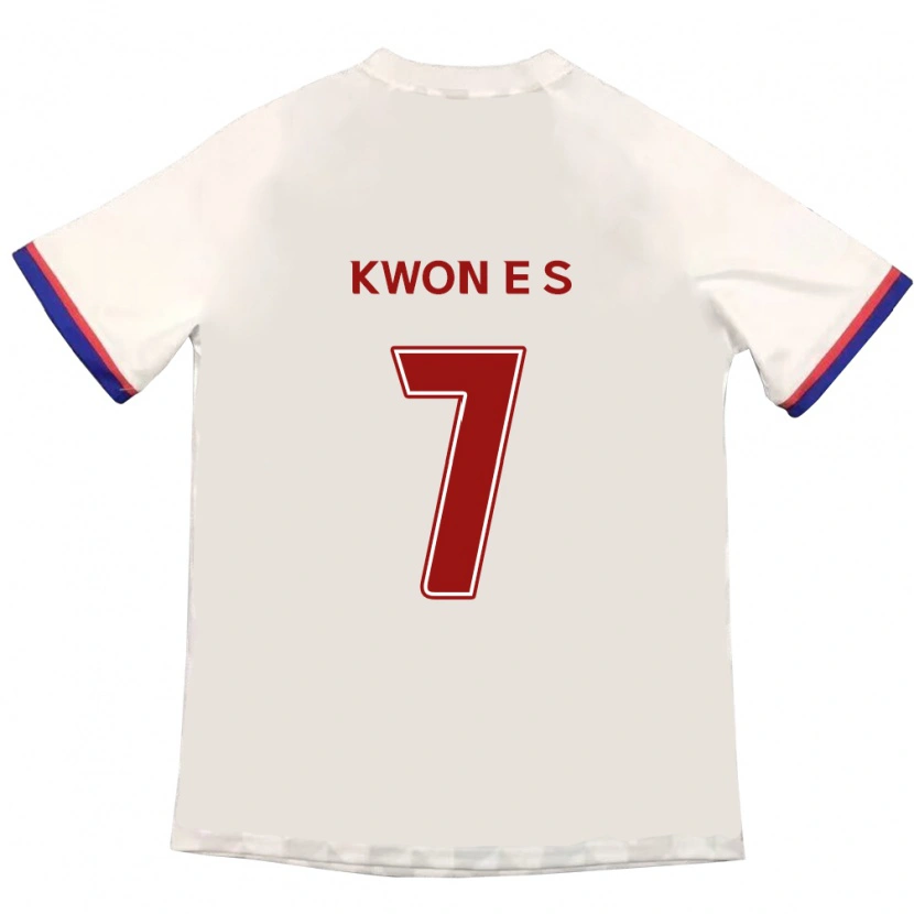 Danxen Homme Maillot Kwon Eun-Som #7 Bleu Royal Rouge Tenues Extérieur 2025/26 T-Shirt