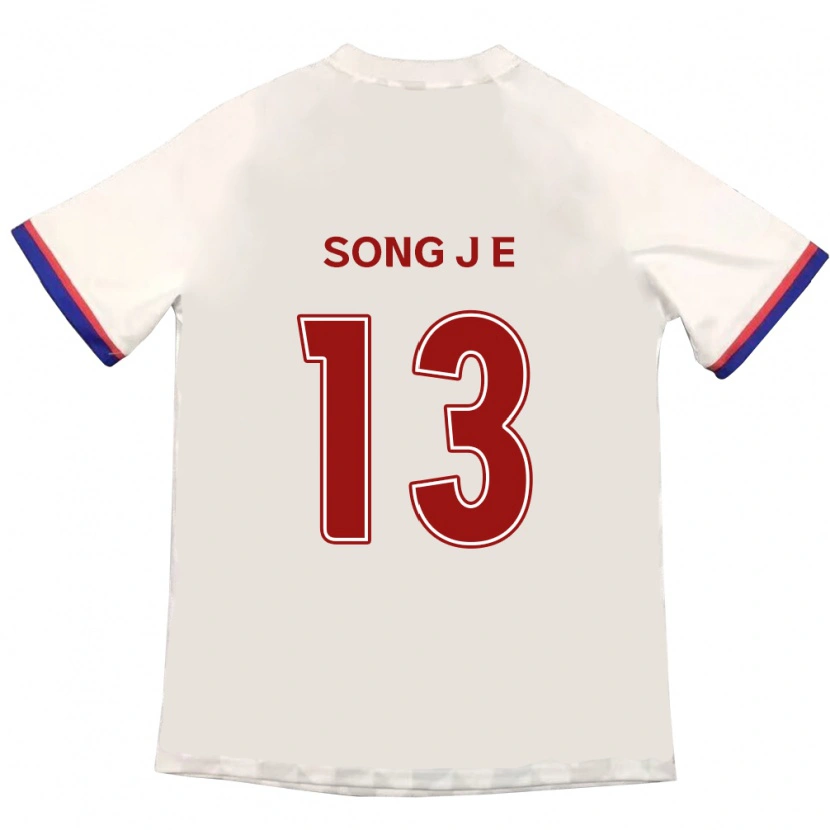Danxen Homme Maillot Song Jae-Eun #13 Bleu Royal Rouge Tenues Extérieur 2025/26 T-Shirt