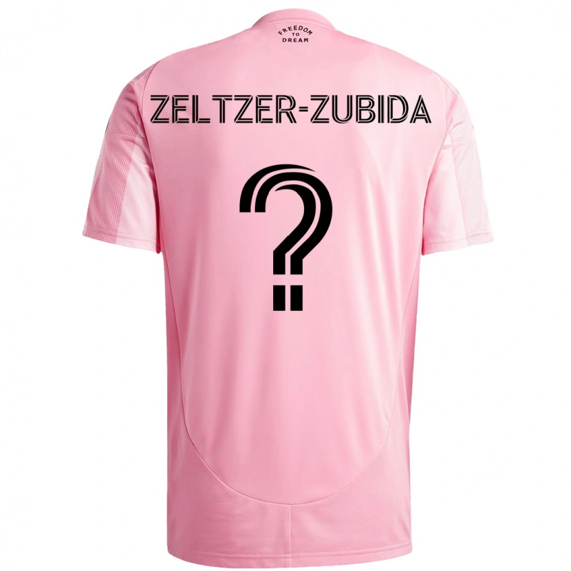 Danxen Femme Maillot Idoh Zeltzer-Zubida #0 Noir Rose Tenues Domicile 2025/26 T-Shirt