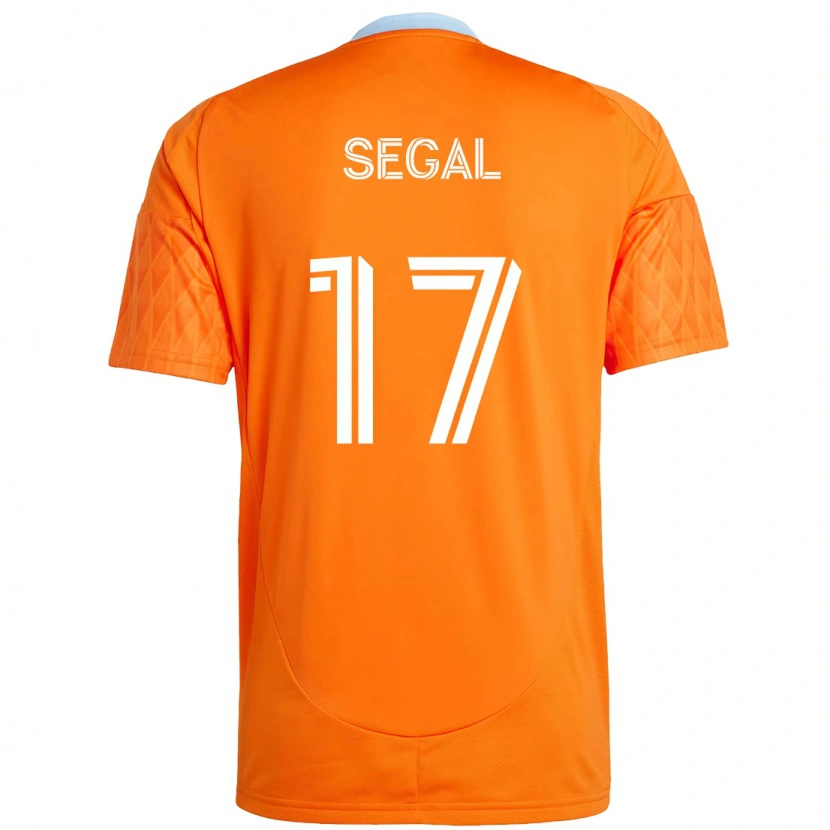 Danxen Femme Maillot Gabriel Segal #17 Violet Orange Tenues Domicile 2025/26 T-Shirt