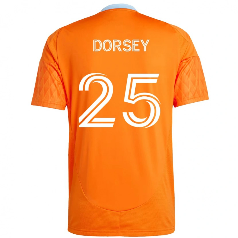 Danxen Femme Maillot Griffin Dorsey #25 Violet Orange Tenues Domicile 2025/26 T-Shirt