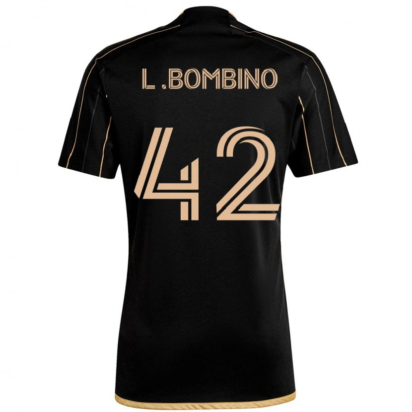 Danxen Femme Maillot Luca Bombino #42 Blanc Marron Tenues Domicile 2025/26 T-Shirt