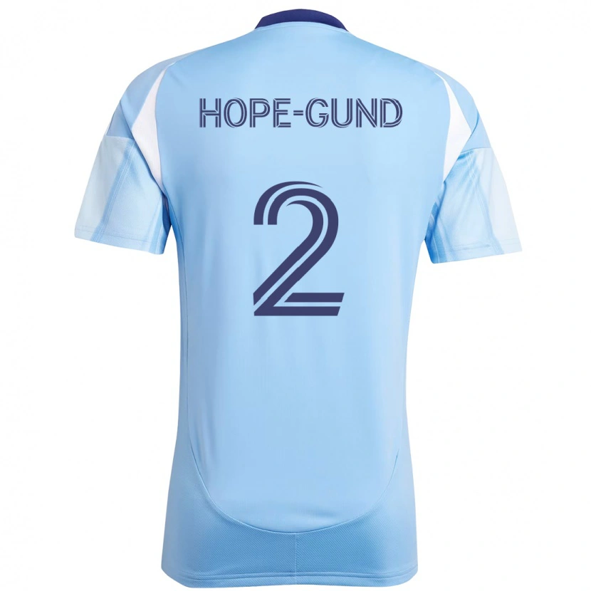Danxen Femme Maillot Rio Hope-Gund #2 Bleu Clair Tenues Domicile 2025/26 T-Shirt