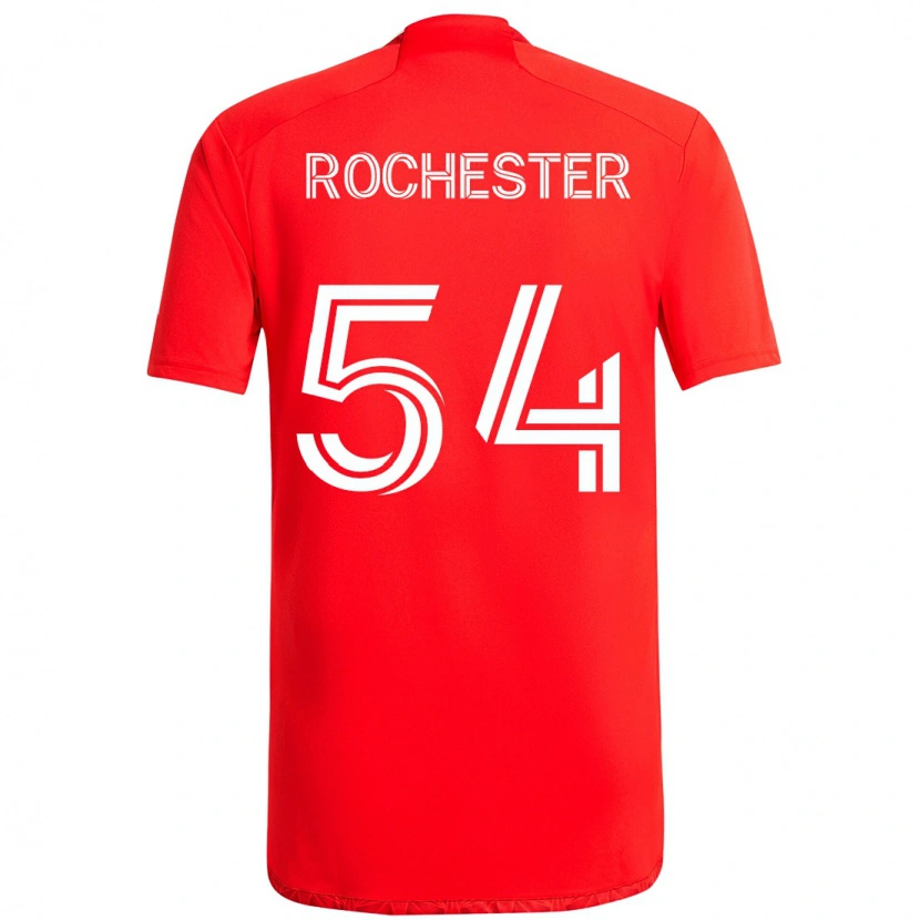Danxen Femme Maillot Lamonth Rochester #54 Rouge Blanc Tenues Domicile 2025/26 T-Shirt