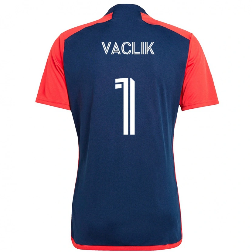 Danxen Femme Maillot Tomas Vaclik #1 Blanc Bleu Tenues Domicile 2025/26 T-Shirt