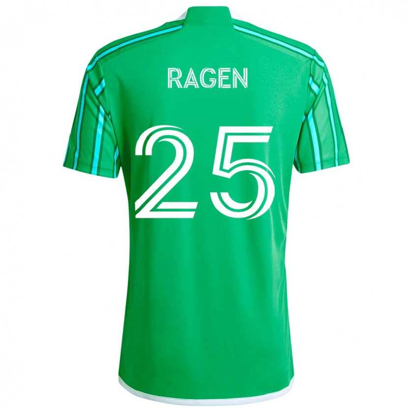 Danxen Femme Maillot Jackson Ragen #25 Bleu Clair Tenues Domicile 2025/26 T-Shirt