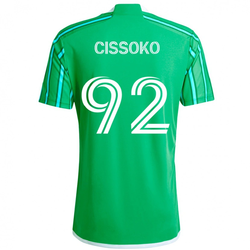 Danxen Femme Maillot Abdoulaye Cissoko #92 Bleu Clair Tenues Domicile 2025/26 T-Shirt