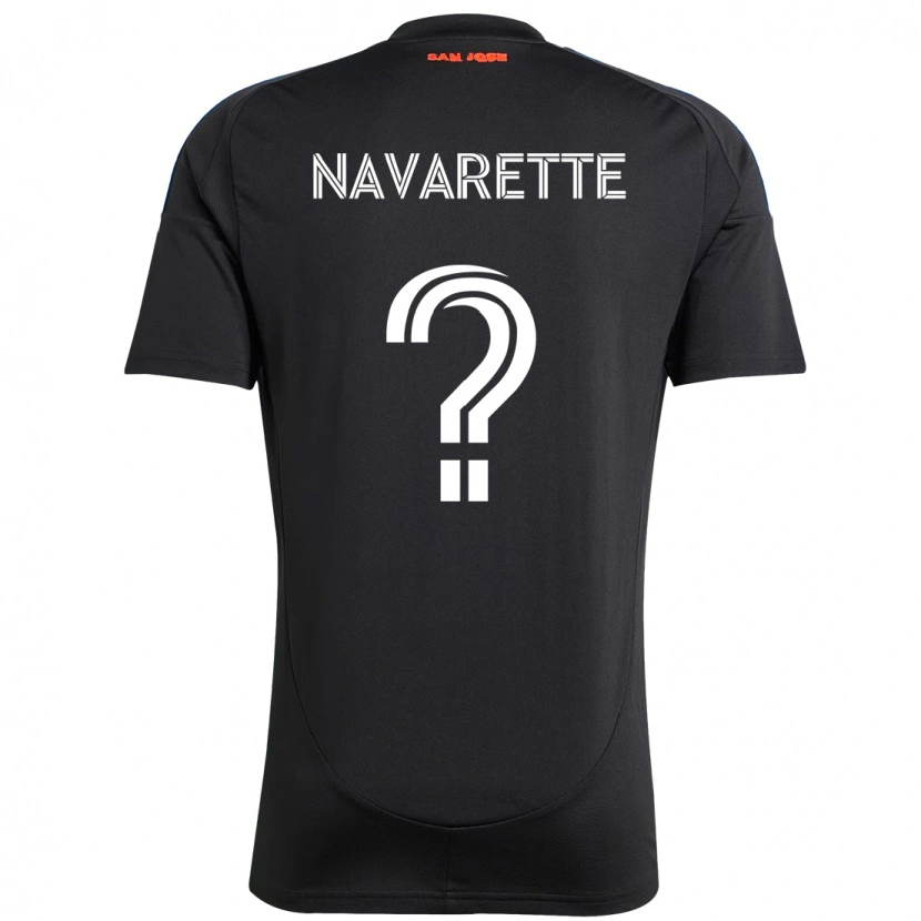 Danxen Femme Maillot Samuel Navarette #0 Blanc Rouge Tenues Domicile 2025/26 T-Shirt