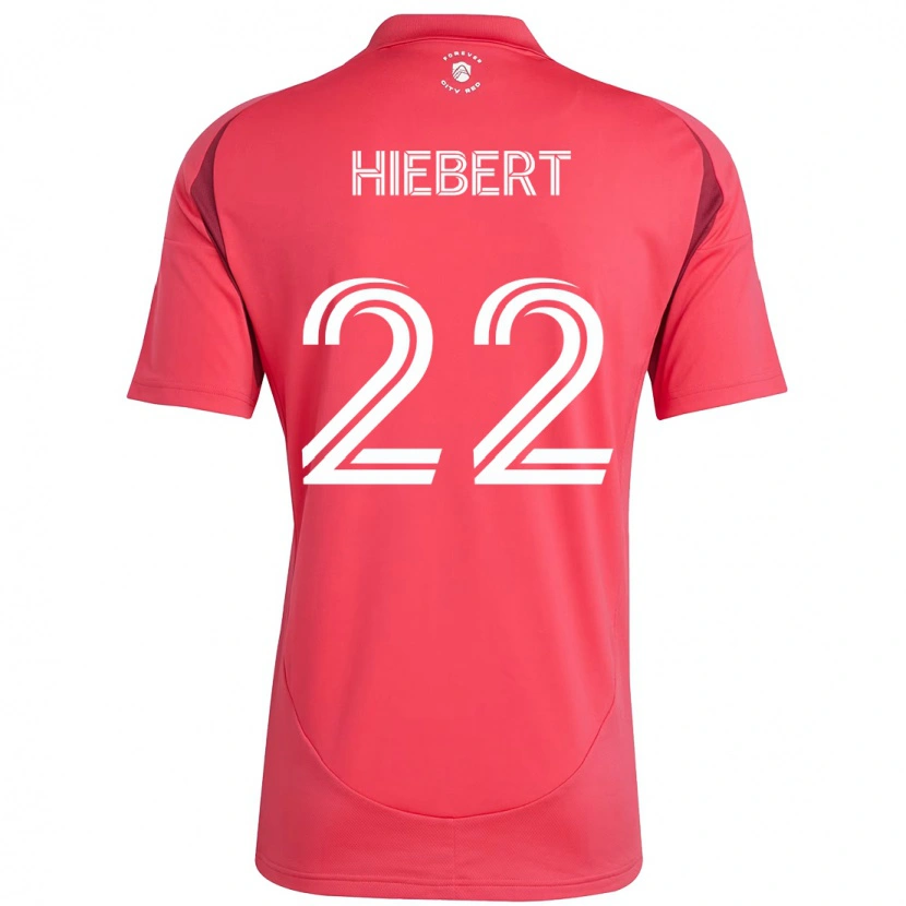 Danxen Femme Maillot Kyle Hiebert #22 Magenta Blanc Tenues Domicile 2025/26 T-Shirt