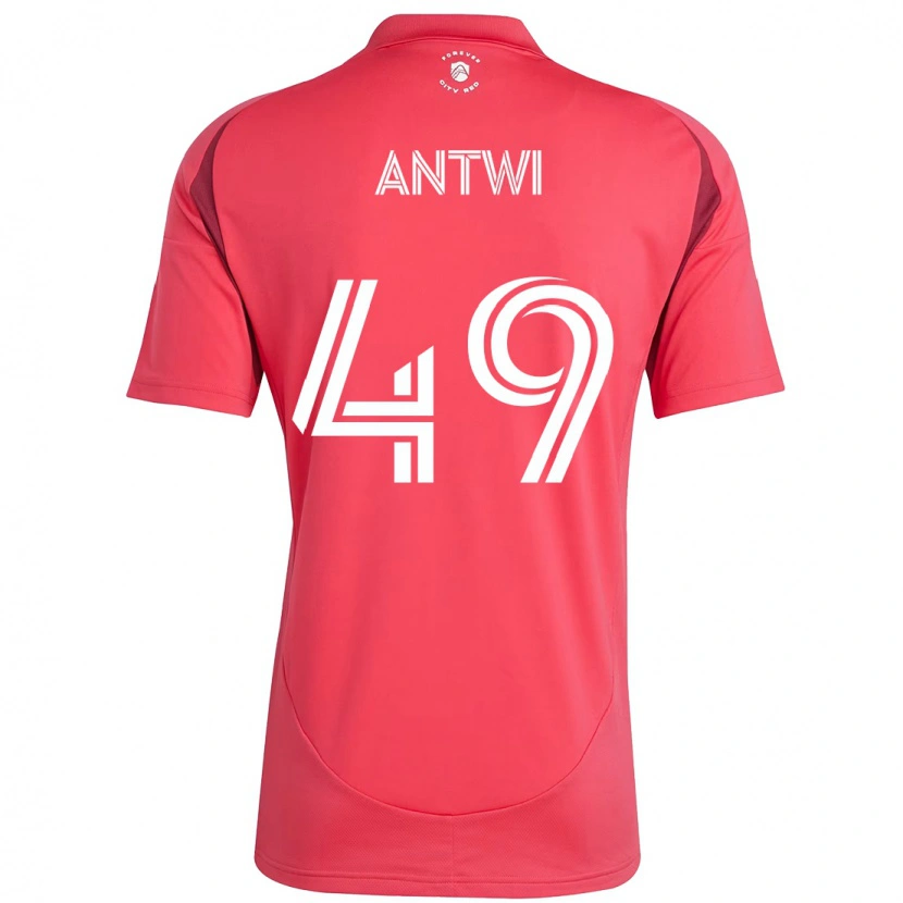 Danxen Femme Maillot Seth Antwi #49 Magenta Blanc Tenues Domicile 2025/26 T-Shirt