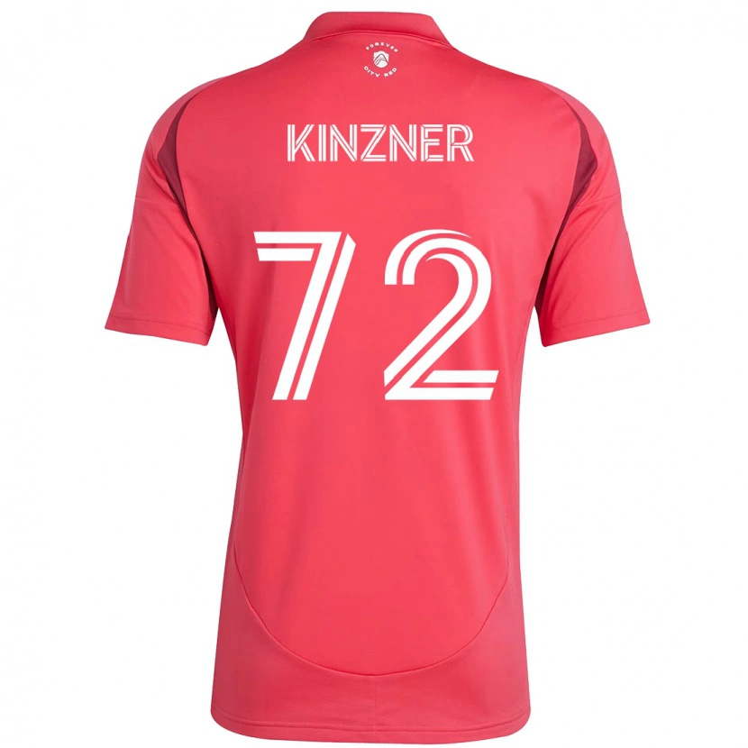 Danxen Femme Maillot Eric Kinzner #72 Magenta Blanc Tenues Domicile 2025/26 T-Shirt