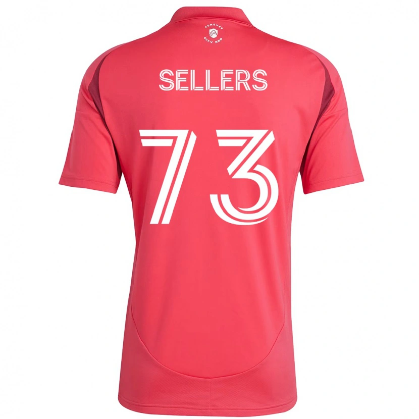 Danxen Femme Maillot Braydon Sellers #73 Magenta Blanc Tenues Domicile 2025/26 T-Shirt