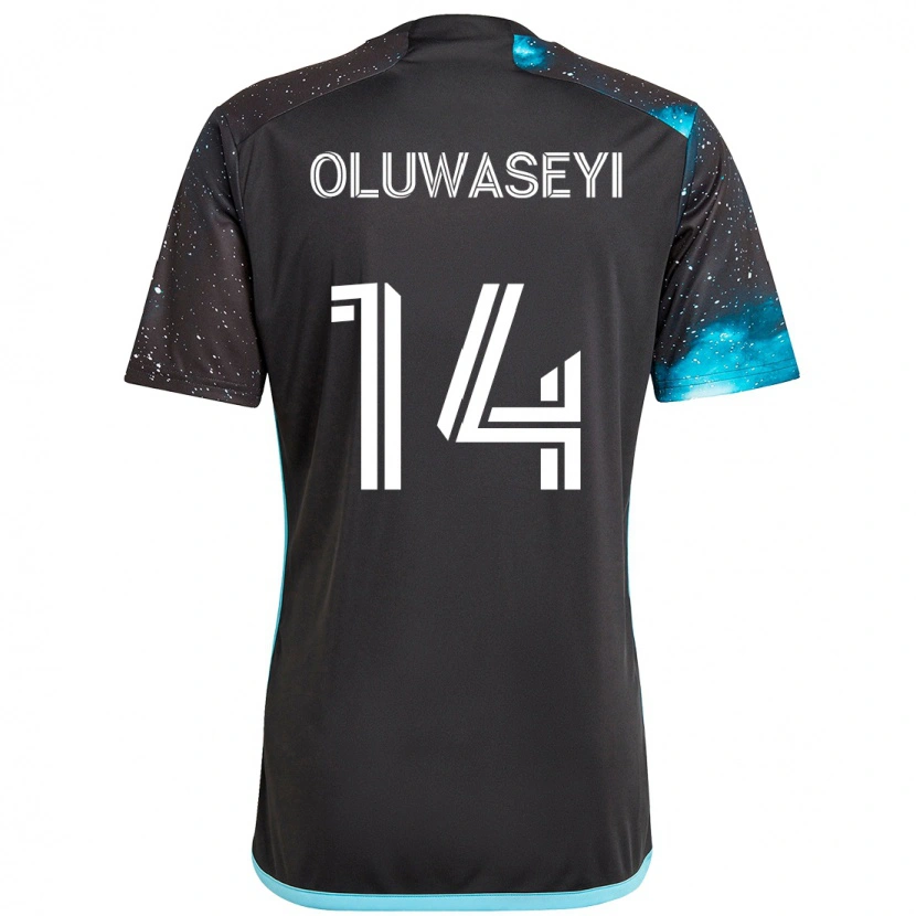 Danxen Femme Maillot Tani Oluwaseyi #14 Bleu Ciel Tenues Domicile 2025/26 T-Shirt