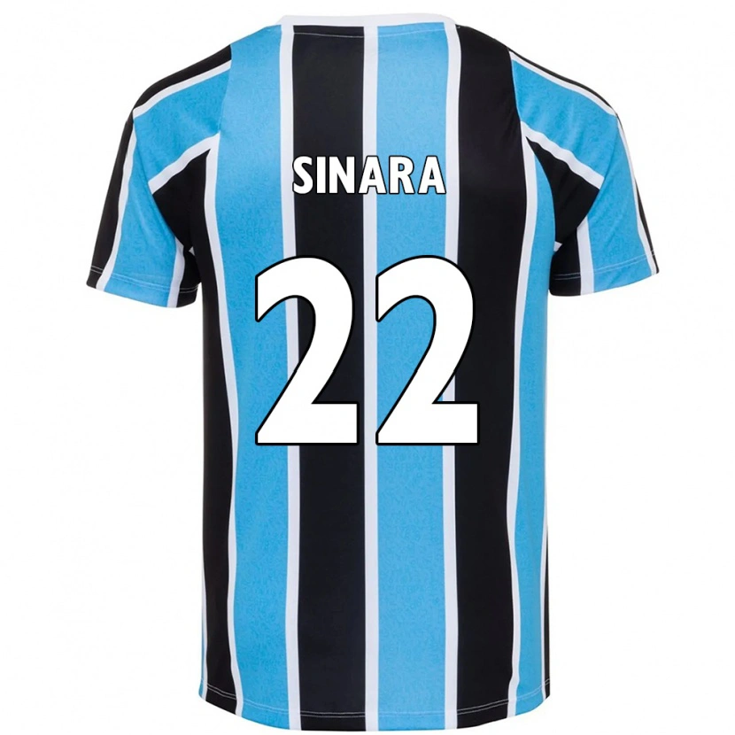 Danxen Femme Maillot Sinara #22 Bleu Noir Blanc Tenues Domicile 2025/26 T-Shirt