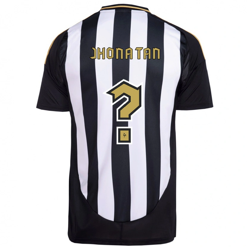 Danxen Femme Maillot Jhonathan Bernardo #0 Blanc Noir Tenues Domicile 2025/26 T-Shirt